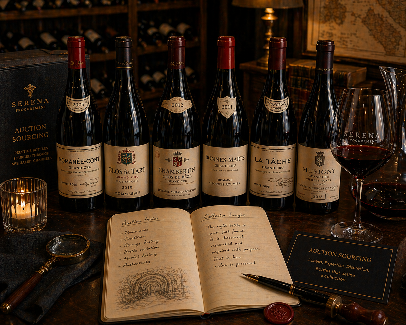 Auction Sourcing